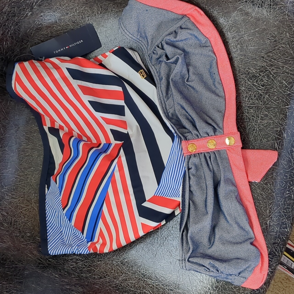 2 Tommy bikini tops (no bottoms)